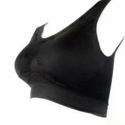 Fine Woman Set Van 3 Voorgevormde Comfort Bh's - Zwart - Comfort Bh Maat XL/XXL - Bh Dames Zonder Beugel -Badmode Verkoop 550x412 13