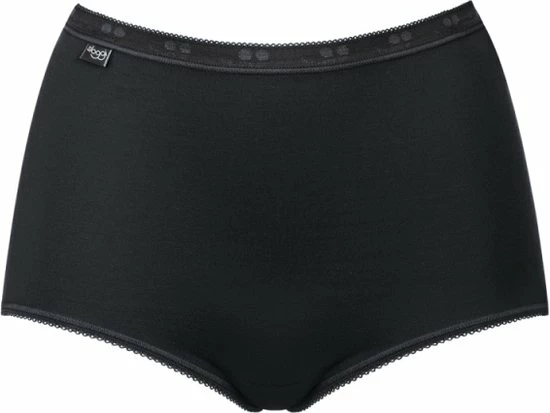 Sloggi Basic+ Dames Maxi Slip - 4-pack - Zwart - Maat 48 23 Sloggi Basic+ Dames Maxi Slip - 4-pack - Zwart - Maat 48 - Afbeelding 21