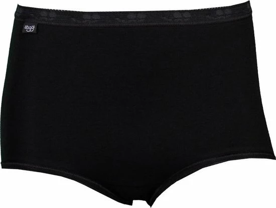 Sloggi Basic+ Dames Maxi Slip - 4-pack - Zwart - Maat 48 12 Sloggi Basic+ Dames Maxi Slip - 4-pack - Zwart - Maat 48 - Afbeelding 10