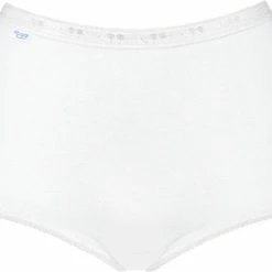Sloggi Basic+ Dames Maxi Slip - 4-pack - Wit - Maat 42 -Badmode Verkoop 550x415 8