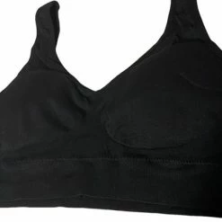 Merkloos Comfort Bra In Grote Maten 4XL/5XL 46-50 Zwart -Badmode Verkoop 550x417 3
