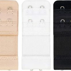 Trendfield Bh Verlengstuk 2 & 3 Haakjes Multipack - Zwart, Wit, Beige - 10 Stuks -Badmode Verkoop 550x420 1