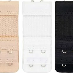 Trendfield Bh Verlengstuk 2 & 3 Haakjes Multipack - Zwart, Wit, Beige - 10 Stuks -Badmode Verkoop 550x420 2