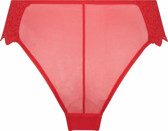 Hunkemöller Dames Lingerie Brazilian Oceana - Rood - Maat L 4 Hunkemöller Dames Lingerie Brazilian Oceana - Rood - Maat L - Afbeelding 2