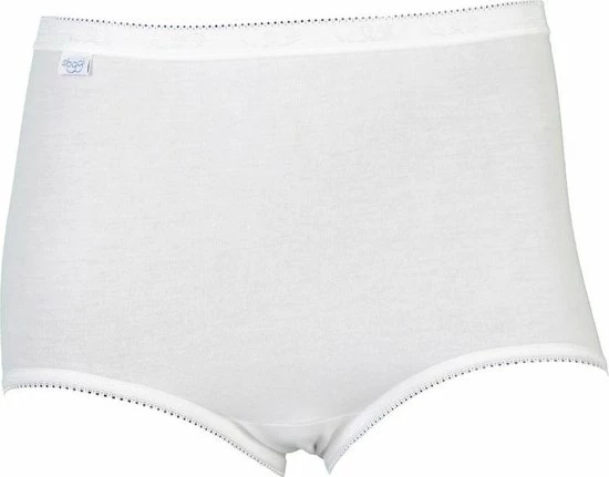 Sloggi Basic+ Dames Maxi Slip - 4-pack - Wit - Maat 44 8 Sloggi Basic+ Dames Maxi Slip - 4-pack - Wit - Maat 44 - Afbeelding 6