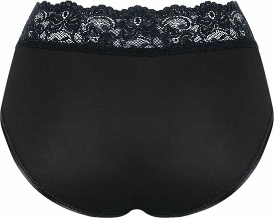 Sloggi Romance Dames Midi Slip Met Kant - Zwart - Maat 40 11 Sloggi Romance Dames Midi Slip Met Kant - Zwart - Maat 40 - Afbeelding 9