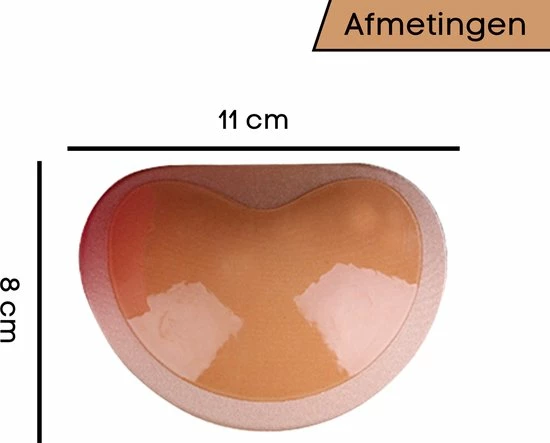 Merkloos Beha Push Up Pads - Beige 6 Merkloos Beha Push Up Pads - Beige - Afbeelding 4
