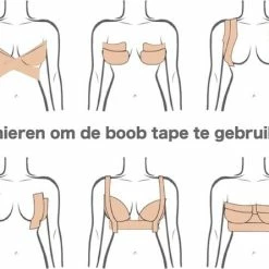 ConfiDance - Boob Tape + Nipple Covers - Fashion Tape - Borst Tape - Plak BH - Tepelplakkers - Beige -Badmode Verkoop 550x445 4