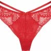 Hunkemöller Dames Lingerie String Oceana - Rood - Maat M