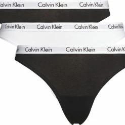 Calvin Klein 3-pack String Dames - Zwart, Wit - Maat XS -Badmode Verkoop 550x454 1