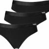 Apollo Dames String Zwart Bamboe 3-pack - Maat M -Badmode Verkoop 550x460 17
