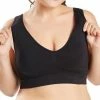 Bobbels & Putten - Comfort Magic Bra - 6XL - Zwart - Met Vulling - Zonder Beugel En Sluiting - Grote Maten Bh -Badmode Verkoop 550x470 1