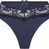 Hunkemöller Dames Lingerie Hoge String Georgia - Blauw - Maat M -Badmode Verkoop 550x473