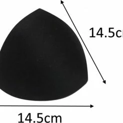 Bobbels & Putten - Bh Vulling - 3 Paar - Bikini En Badpak Pads - Zwart - Vulling Voor Comfort Sport Bh - 6 Stuks - Pads Comfort Bra -Badmode Verkoop 550x474