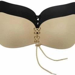 KELERINO. Strapless Plak BH - Vleugels Met Vetersluiting - Cup C / Zwart 10 KELERINO. Strapless Plak BH - Vleugels Met Vetersluiting - Cup C / Zwart -Badmode Verkoop 550x489 11