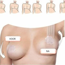 Merkloos Boob Tape - Inclusief Nipple Covers - Plak BH - 5 Meter - Transparant -Badmode Verkoop 550x491 5