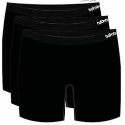 Apollo Seamless Dames Short Bamboe Onderboek Met Pijpjes Naadloos Zwart 3-Pack - Maat M -Badmode Verkoop 550x506 6