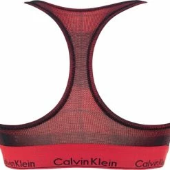 Calvin Klein Dames 2P Bralette & String Set Rood & Zwart - S -Badmode Verkoop 550x506 8