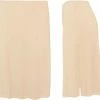 Merkloos Lange Dames Onderrok - Met Split - Beige/Huid - Maat S/M (715) -Badmode Verkoop 550x510 7