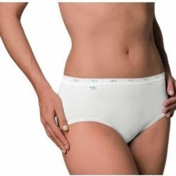 Sloggi Basic+ Dames Midi Slip - 4-pack - Wit - Maat 44 -Badmode Verkoop 550x512 1