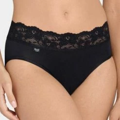 Sloggi Romance Dames Midi Slip Met Kant - Zwart - Maat 40 28 Sloggi Romance Dames Midi Slip Met Kant - Zwart - Maat 40 -Badmode Verkoop 550x529 2