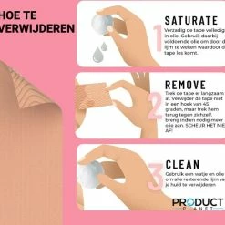 ProductPlanet Premium Boob Tape - Inclusief 2 Silicone Nipple Covers + 4 Satijn Nipple Covers - Plak BH - 7,5 Cm X 5 Meter - Geschikt Voor Cup A Tot En Met F - Fashion Tape - BoobTape - Sandy / Roze -Badmode Verkoop 550x530 8