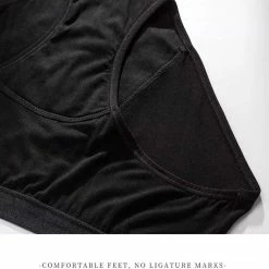 Zetamo Menstruatie Ondergoed - Menstruatie Slip - 4-laags Ondergoed- Hoge Taille - High Waist - Corrigerend Slip - Maat M - Zwarte Ondergoed - Zwarte Slip - Period Underwear - Duurzaam Menstrueren - Menstruatie- Menstruatie Onderbroekje -Badmode Verkoop 550x532 4