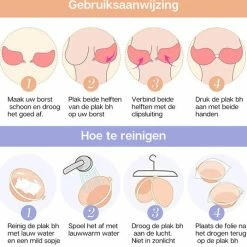 Phannie Strapless Push Up Plak BH Met Clipsluiting - Cup D - Zelfklevend & Herbruikbaar - Nude -Badmode Verkoop 550x536 11