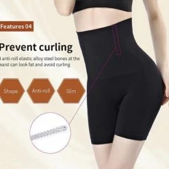 De Millennials Shapewear Voor Billen, Buik En Benen Zwart XL/XXL| Corrigerend Ondergoed | Seamless Ondergoed | Dames |Afslankbroek |High Waist Ondergoed |Ultradun |Tummy Control | -Badmode Verkoop 550x537 1