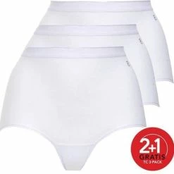 Ten Cate Maxi 3Pack Basic Wit - Maat XXL 51 Ten Cate Maxi 3Pack Basic Wit - Maat XXL -Badmode Verkoop 550x537 6