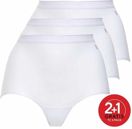 Ten Cate Maxi 3Pack Basic Wit - Maat XXL 26 Ten Cate Maxi 3Pack Basic Wit - Maat XXL - Afbeelding 24