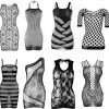 Merkloos Dames Lingerie Set - Sexy Babydoll - Bodysuit Mesh Nachtkleding - Pak Van 8