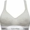 Calvin Klein Modern Cotton Bralette Met Cup Dames - Grijs - Maat M