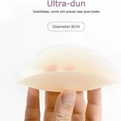 Inodes Herbruikbare Tepelcovers - Zelfklevende Tepelplakkers - Siliconen Nipple Covers -Badmode Verkoop 550x545 3