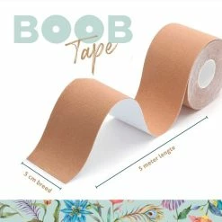 VitalJoy Boob Tape – Boobtape – BH Tape – Fashion Tape – 5 Meter – Beige – 5 Cm Breed – Naturel 14 VitalJoy Boob Tape – Boobtape – BH Tape – Fashion Tape – 5 Meter – Beige – 5 Cm Breed – Naturel -Badmode Verkoop 550x546 2