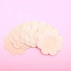 Merkloos Tepelcover - Tepelsticker- Bloemvorm- 10 Stuks