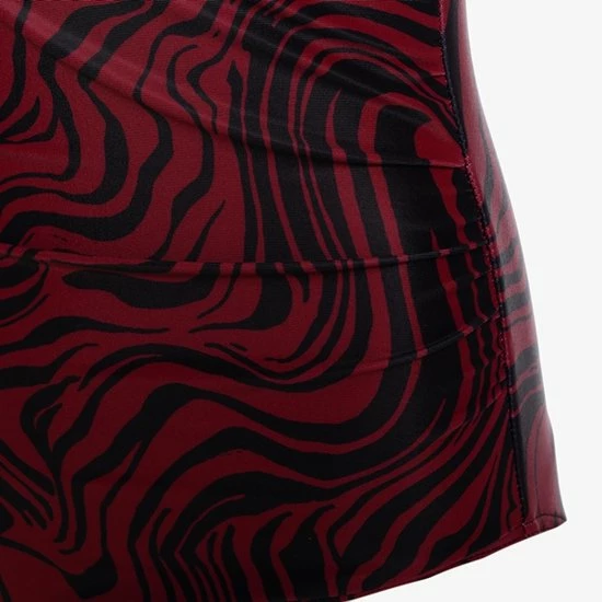 Osaga Dames Badpak Met Print - Rood - Maat XXL 5 Osaga Dames Badpak Met Print - Rood - Maat XXL - Afbeelding 3