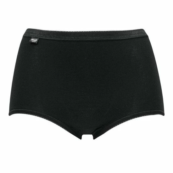 Sloggi Basic+ Dames Maxi Slip - 4-pack - Zwart - Maat 48 19 Sloggi Basic+ Dames Maxi Slip - 4-pack - Zwart - Maat 48 - Afbeelding 17