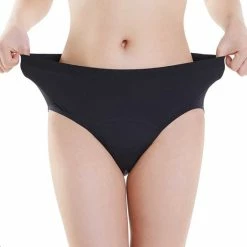 Bamboozy Menstruatie Ondergoed Hipster Naadloos 4-laags Emma Maat L 40-42 Zwart Period Underwear Duurzaam Menstrueren Incontinentie Zero Waste -Badmode Verkoop 550x550 244