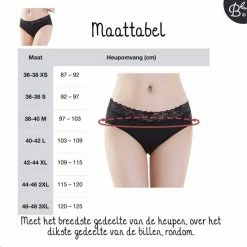 Bamboozy Menstruatie Ondergoed 4-laags Mid-Heup Maat XL 42-44 Zwart Period Underwear Duurzaam Menstrueren Incontinentie Zero Waste Daisy -Badmode Verkoop 550x550 267