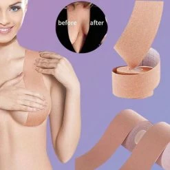 Inodes Boob Tape 5 Meter (5,0 Cm Breed) - Zwart- Plak BH - Strapless BH + Inclusief Tepelcovers -Badmode Verkoop 550x550 301