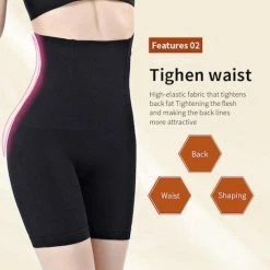 Feel Fab Stay Fab Shapewear Voor Billen, Buik En Dijen - Corrigerend Ondergoed High Waist - Zwart - Maat XL/XXL 24 Feel Fab Stay Fab Shapewear Voor Billen, Buik En Dijen - Corrigerend Ondergoed High Waist - Zwart - Maat XL/XXL -Badmode Verkoop 550x550 370