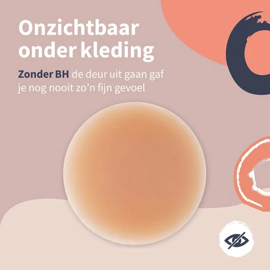 Le Civa® Nipple Covers – Zelfklevende Tepelplakkers – Stickers – Bedekkers – Pads – 2 Stuks – Siliconen 5 Le Civa® Nipple Covers – Zelfklevende Tepelplakkers – Stickers – Bedekkers – Pads – 2 Stuks – Siliconen - Afbeelding 3