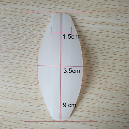 KELERINO. Comfortabele Silicone Schouder Pads Voor BH-Bandjes BH Accessoire - Transparant 4 KELERINO. Comfortabele Silicone Schouder Pads Voor BH-Bandjes BH Accessoire - Transparant - Afbeelding 2