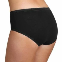 Sloggi Basic+ Dames Midi Slip - 4-pack - Zwart - Maat 48 -Badmode Verkoop 550x550 463