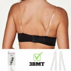 3 BMT 3BMT - Transparante BH Bandjes - Set Van 2