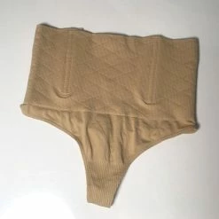 Merkloos Correctie Ondergoed Shapewear - High Waist String Beige Maat 38/40 -Badmode Verkoop 550x550 543