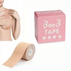 Boob Tape - Inclusief 2 Nipple Covers/Tepelstickers - Borst Tape - Bra Tape - Boob Lift Tape - Beige - 5 Meter Lang - 5 CM Breed - Plak BH 23 Boob Tape - Inclusief 2 Nipple Covers/Tepelstickers - Borst Tape - Bra Tape - Boob Lift Tape - Beige - 5 Meter Lang - 5 CM Breed - Plak BH -Badmode Verkoop 550x550 58