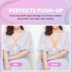 Merkloos Strapless Boob Tape Met Tepelcovers - Plak BH Voor Push Up - Fashion Borst Tape - Nipple Covers - Tepelplakkers