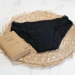 Bamboozy Menstruatie Ondergoed Maat S 36-38 Zwart Period Underwear Duurzaam Menstrueren Incontinentie Zero Waste Lily -Badmode Verkoop 550x550 638